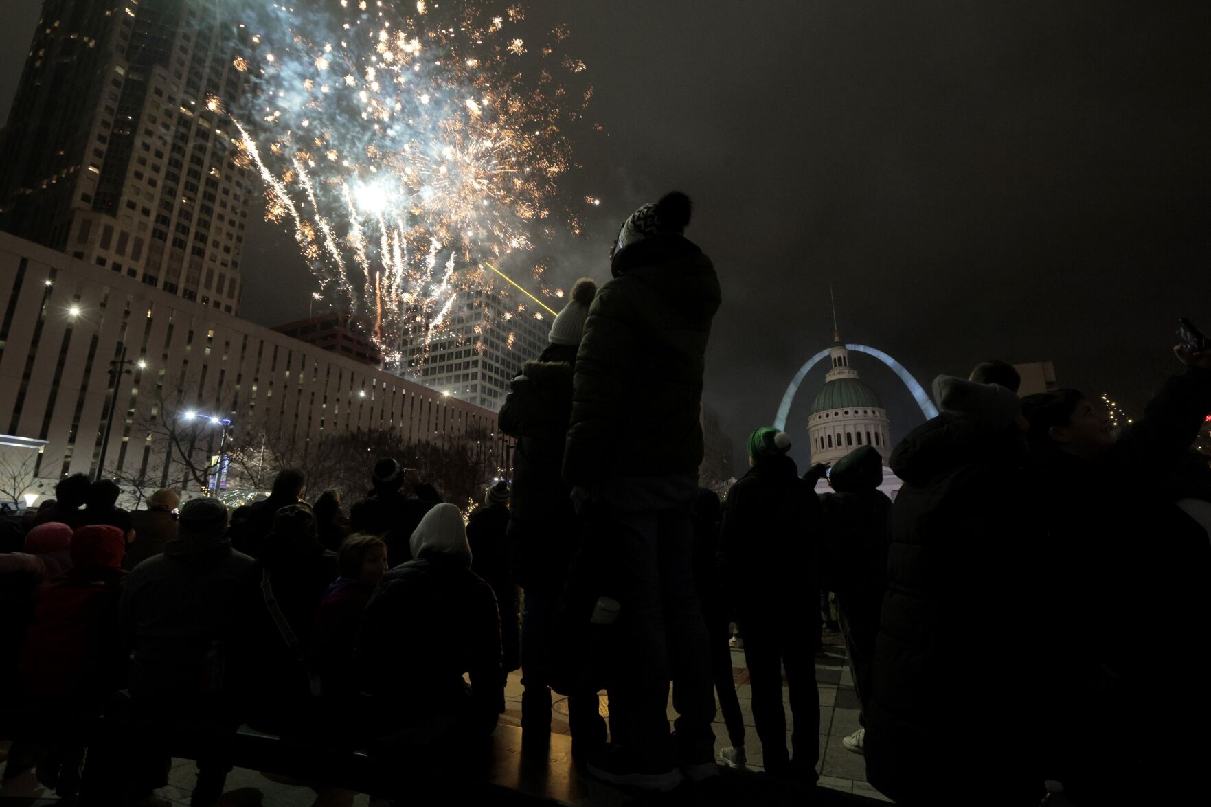 Winterfest rings in the New Year at Kiener Plaza